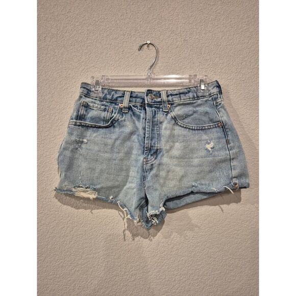 Wild Fable Womens Size 2 Cut Off High Waisted Denim Shorts Light Wash - Picture 1 of 7